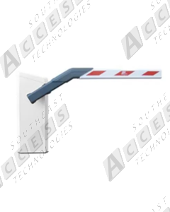 Magnetic AutoControl PARKPRO-RCB1240 Right-Hand Barrier Gate w/ 12' Breakaway VarioBoom Arm (White)