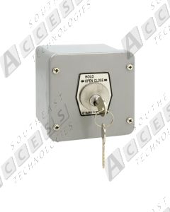 MMTC 1KXL-O Exterior Surface Mount Hold Open Keyswitch