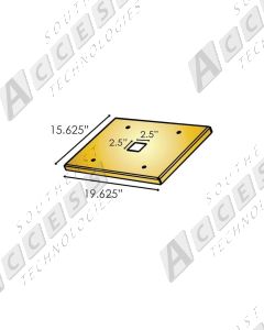 Maximum Controls MAXBASEPLATE Gate Operator Base Plate