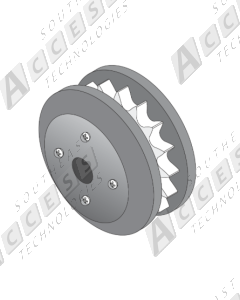 Maximum Controls MX017 Idler Sprocket Wheel