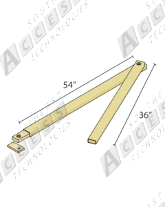 Maximum Controls MX024-1 Long Swing Arm
