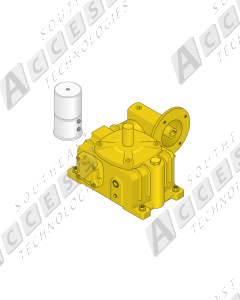 Maximum Controls MX057 Gear Reducer Round Flange Size 80 500