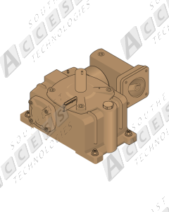 Maximum Controls MXG70 Gear Reducer Size 70 900:1
