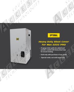 Maximum Controls MAX2200PRO-M Commercial Slide Gate Operator