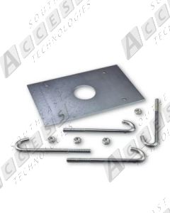 NICE North America XBA16 Anchorage Base for M-Bar Barrier Gates