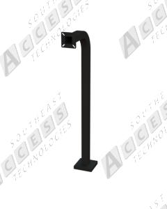 Security Brands 18-42AL 42" Aluminum Gooseneck  Pad Mount 