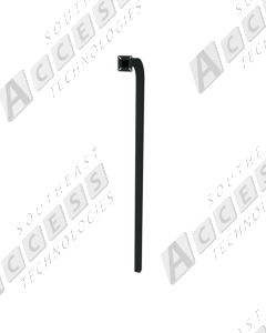 Security Brands 18-72GRAL 72" Gooseneck Pedestal Direct Buri