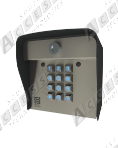 Security Brands 26-1000 1000-User Post Mount Access Keypad