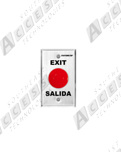 Seco-Larm SD-7201RCPE1Q Weather Resistant Red Exit Button