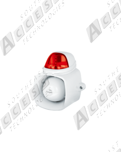 Seco-Larm SH-816S-SQ-R Self-Contained Siren/Strobe Red
