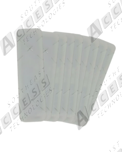 EMX Industries 900-WS421W Windshield Tag Plain White