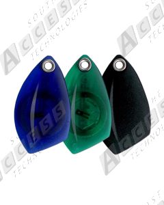 Transmitter Solutions CARFOBTRANBLU Transparent Key Fob Blue