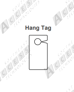 Transmitter Solutions CARMANHT Rear View Mirror Hang Tag