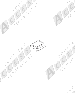Viking Access Systems F1PS Swing Gate Operator Post Mount Kit