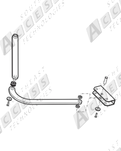 Viking Access Systems FA-7387051 Articulated Arm X390 Steel