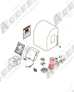 Viking Access Systems VAL3MO 24V 1/2 HP Motor Gearbox Assembly
