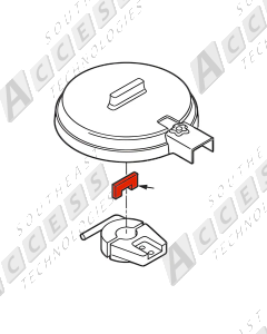 Viking Access Systems VAWRCK20 Clutch Key for Gate Openers