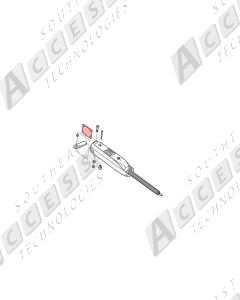 Viking Access Systems VNXG5BPBM Bar Mount Backing Plate Set