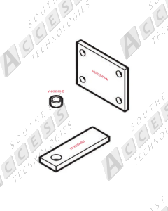 Viking Access Systems VNXG5MHB Mounting Hardware Back